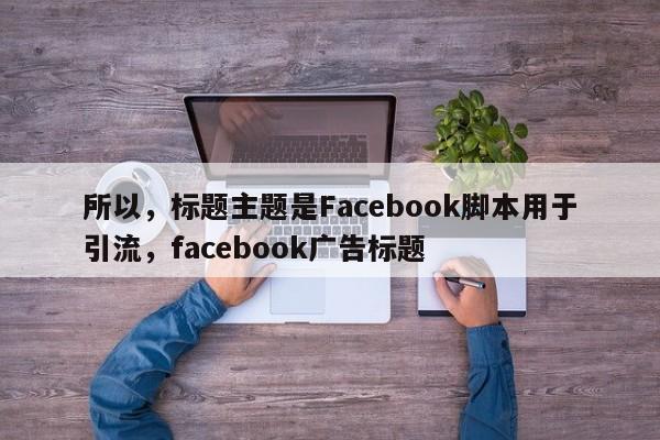 所以,标题主题是Facebook脚本用于引流,facebook广告标题