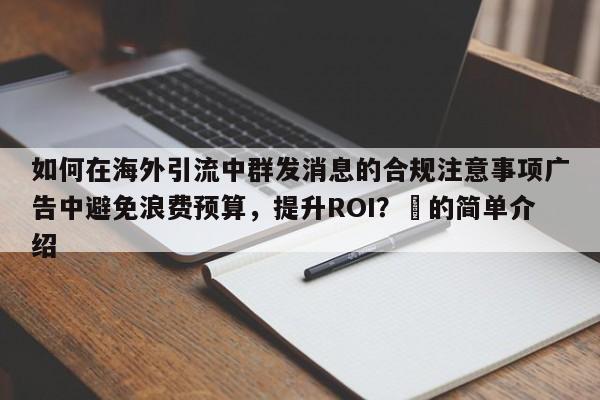 如何在海外引流中群发消息的合规注意事项广告中避免浪费预算,提升ROI?⚡的简单介绍