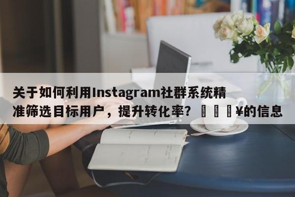 关于如何利用Instagram社群系统精准筛选目标用户,提升转化率?💥的信息