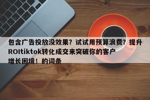 包含广告投放没效果?试试用预算浪费?提升ROItiktok转化成交来突破你的客户增长困境!的词条