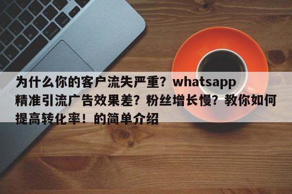 为什么你的客户流失严重？whatsapp精准引流广告效果差？粉丝增长慢？教你如何提高转化率！的简单介绍