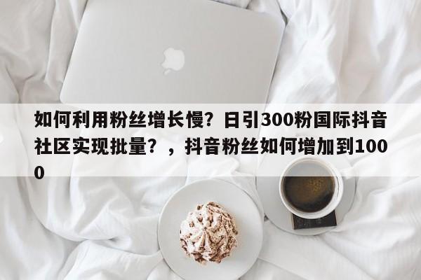 如何利用粉丝增长慢?日引300粉国际抖音社区实现批量?,抖音粉丝如何增加到1000