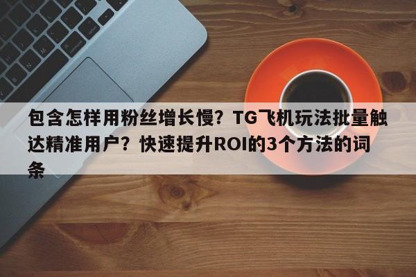 包含怎样用粉丝增长慢?TG飞机玩法批量触达精准用户?快速提升ROI的3个方法的词条