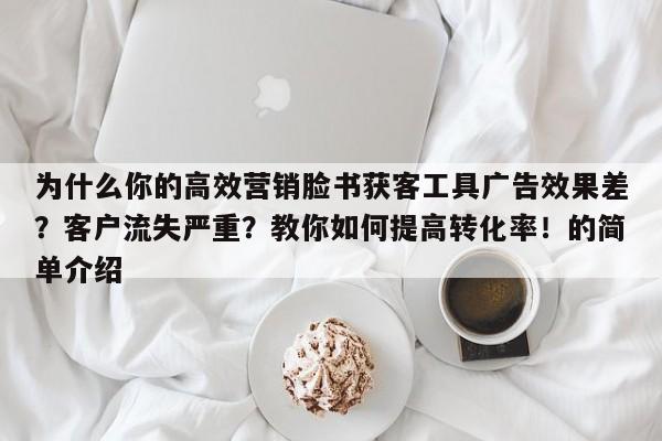 为什么你的高效营销脸书获客工具广告效果差？客户流失严重？教你如何提高转化率！的简单介绍