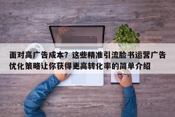 面对高广告成本?这些精准引流脸书运营广告优化策略让你获得更高转化率的简单介绍