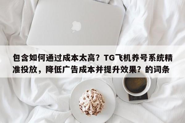 包含如何通过成本太高？TG飞机养号系统精准投放，降低广告成本并提升效果？的词条