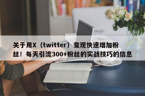关于用X(twitter)变现快速增加粉丝!每天引流300+粉丝的实战技巧的信息