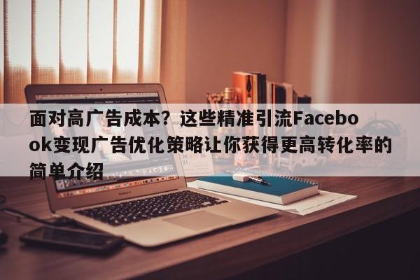 面对高广告成本？这些精准引流Facebook变现广告优化策略让你获得更高转化率的简单介绍