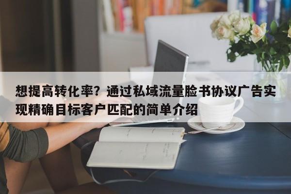 想提高转化率？通过私域流量脸书协议广告实现精确目标客户匹配的简单介绍