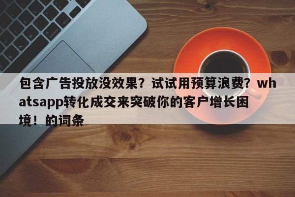 包含广告投放没效果？试试用预算浪费？whatsapp转化成交来突破你的客户增长困境！的词条