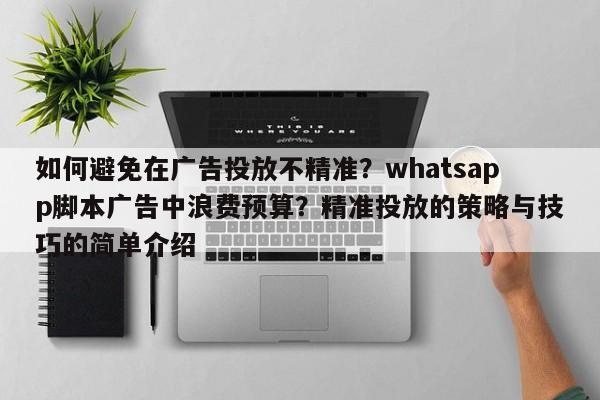 如何避免在广告投放不精准?whatsapp脚本广告中浪费预算?精准投放的策略与技巧的简单介绍