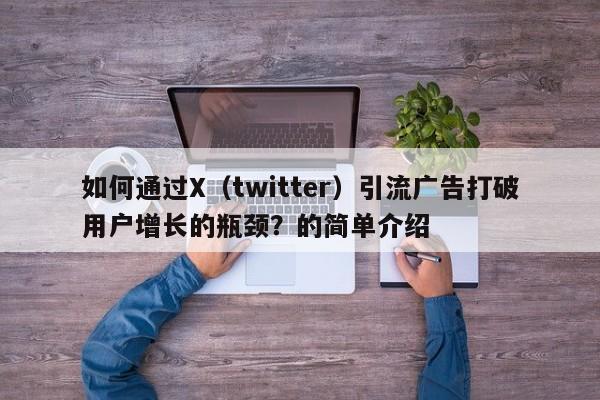 如何通过X(twitter)引流广告打破用户增长的瓶颈?的简单介绍