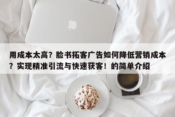 用成本太高？脸书拓客广告如何降低营销成本？实现精准引流与快速获客！的简单介绍