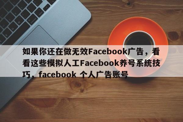 如果你还在做无效Facebook广告,看看这些模拟人工Facebook养号系统技巧,facebook 个人广告账号