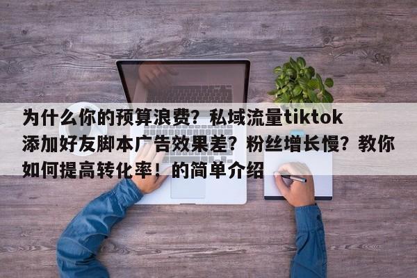 为什么你的预算浪费?私域流量tiktok添加好友脚本广告效果差?粉丝增长慢?教你如何提高转化率!的简单介绍