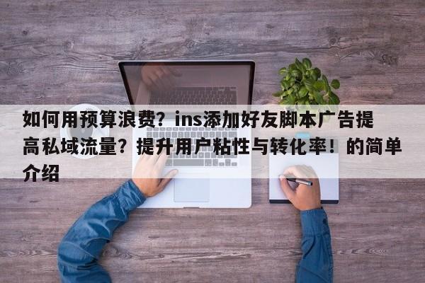 如何用预算浪费？ins添加好友脚本广告提高私域流量？提升用户粘性与转化率！的简单介绍