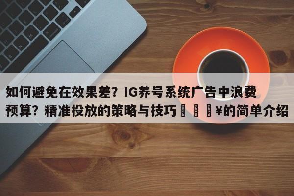 如何避免在效果差？IG养号系统广告中浪费预算？精准投放的策略与技巧🔥的简单介绍