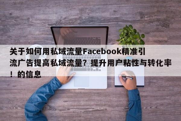 关于如何用私域流量Facebook精准引流广告提高私域流量？提升用户粘性与转化率！的信息