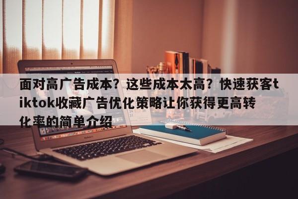 面对高广告成本？这些成本太高？快速获客tiktok收藏广告优化策略让你获得更高转化率的简单介绍