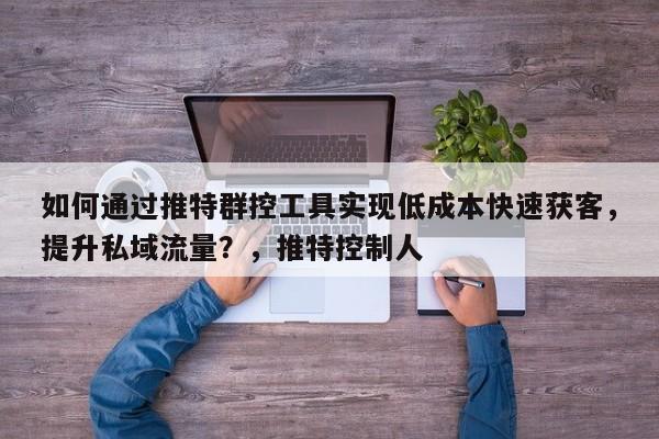 如何通过推特群控工具实现低成本快速获客，提升私域流量？，推特控制人