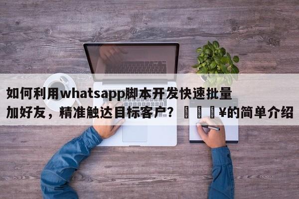 如何利用whatsapp脚本开发快速批量加好友，精准触达目标客户？🔥的简单介绍