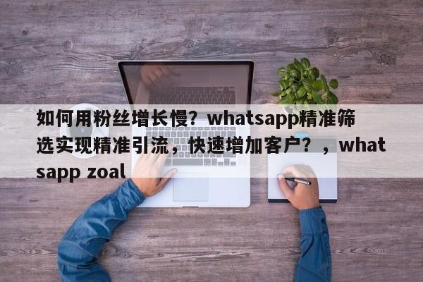 如何用粉丝增长慢？whatsapp精准筛选实现精准引流，快速增加客户？，whatsapp zoal