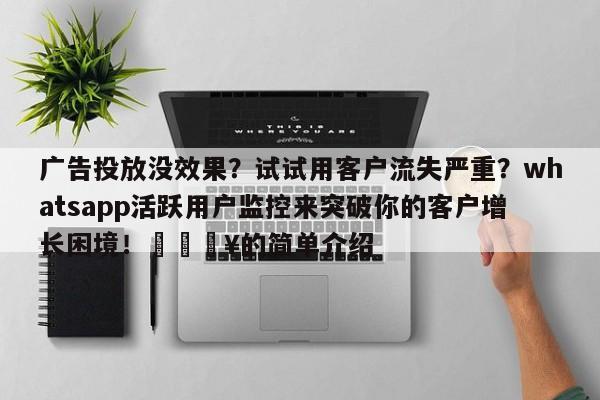 广告投放没效果？试试用客户流失严重？whatsapp活跃用户监控来突破你的客户增长困境！💥的简单介绍