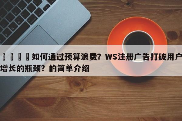 🚀如何通过预算浪费？WS注册广告打破用户增长的瓶颈？的简单介绍