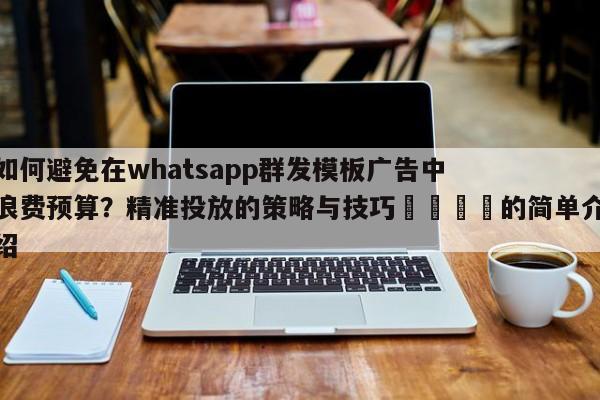 如何避免在whatsapp群发模板广告中浪费预算？精准投放的策略与技巧📌的简单介绍
