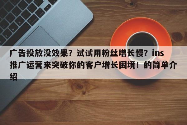 广告投放没效果？试试用粉丝增长慢？ins推广运营来突破你的客户增长困境！的简单介绍