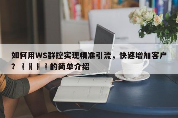 如何用WS群控实现精准引流，快速增加客户？📈的简单介绍