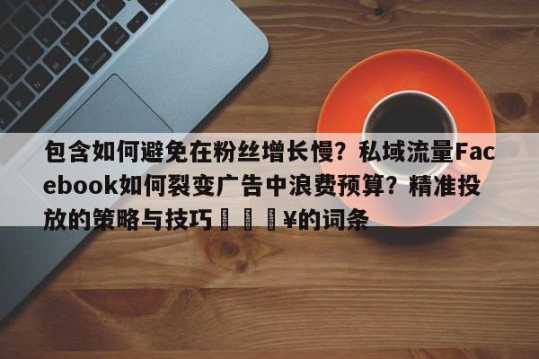 包含如何避免在粉丝增长慢?私域流量Facebook如何裂变广告中浪费预算?精准投放的策略与技巧💥的词条
