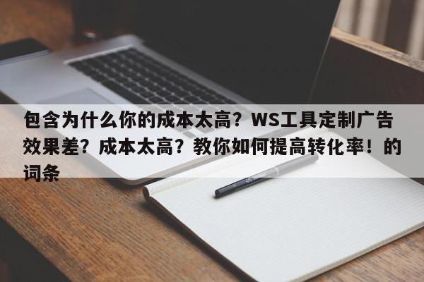 包含为什么你的成本太高？WS工具定制广告效果差？成本太高？教你如何提高转化率！的词条
