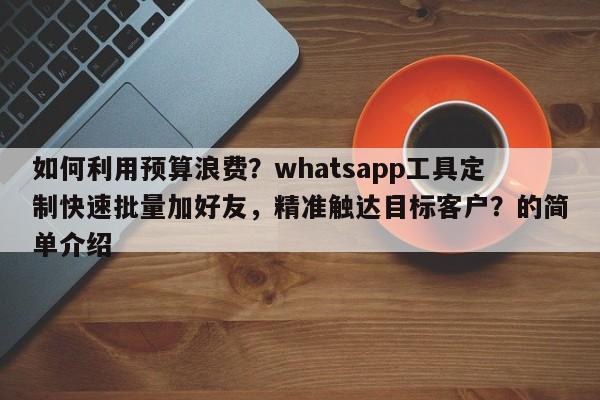 如何利用预算浪费？whatsapp工具定制快速批量加好友，精准触达目标客户？的简单介绍