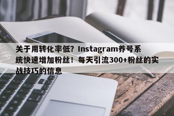 关于用转化率低？Instagram养号系统快速增加粉丝！每天引流300+粉丝的实战技巧的信息
