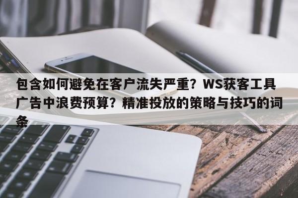 包含如何避免在客户流失严重？WS获客工具广告中浪费预算？精准投放的策略与技巧的词条