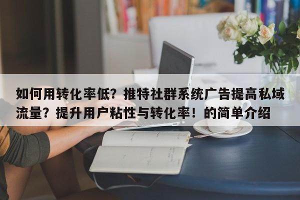 如何用转化率低？推特社群系统广告提高私域流量？提升用户粘性与转化率！的简单介绍
