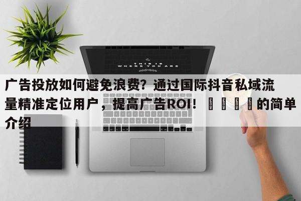 广告投放如何避免浪费？通过国际抖音私域流量精准定位用户，提高广告ROI！📈的简单介绍