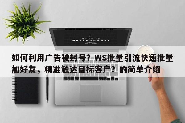 如何利用广告被封号？WS批量引流快速批量加好友，精准触达目标客户？的简单介绍
