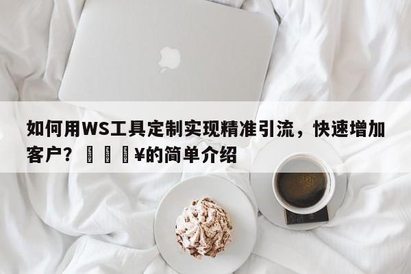 如何用WS工具定制实现精准引流，快速增加客户？🔥的简单介绍