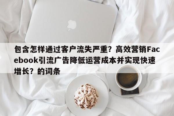 包含怎样通过客户流失严重？高效营销Facebook引流广告降低运营成本并实现快速增长？的词条